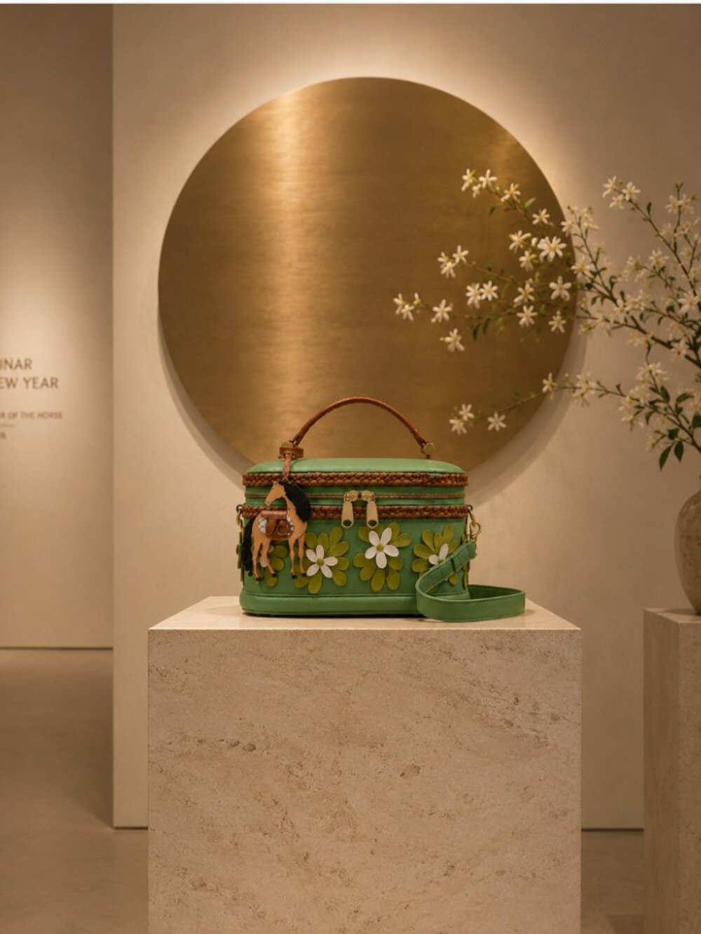 Radley London Lunar New Year SS26 Year of the Horse Green Leather Crossbody NWT - Picture 13 of 16